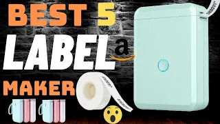 Best 5 Mini Label Maker in 2023 || Smart Label Maker Review