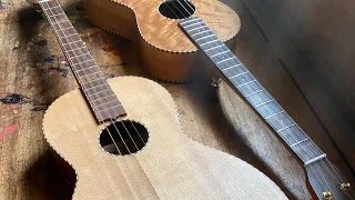 Tenor Guitar Prototype Comparison