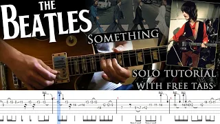 The Beatles - Something guitar solo lesson (with tablatures and backing tracks)