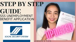 STEP BY STEP GUIDE : SSS UNEMPLOYMENT BENEFIT ONLINE APPLICATION