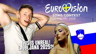 FIRST REACTION TO SLOVENIA EUROVISION 2024 (Raiven - Veronika)