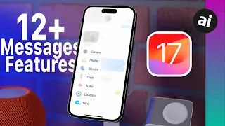 Every NEW Feature in Messages in iOS 17!