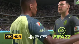 FIFA 22 PS5 - CLUB AMÉRICA VS GUADALAJARA - 4K 60FPS Next-Gen Gameplay