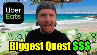 First Uber Eats Stacked Quest - Huge Earnings