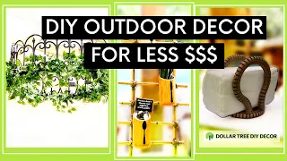 DIY Cheap Outdoor Decor-That Looks Expensive!!