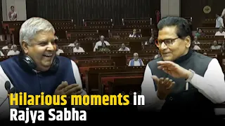 Hilarious moments in Rajya Sabha: MPs burst into laughter as Lalu Yadav's story is recalled