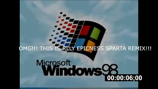 Windows 98 Sparta Remix [Preview with Effects, with .veg file]