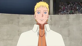 Boruto menggunakan Jutsu terlarang di depan Naruto