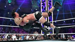 Goldberg Spear To The Undertaker SUPERSHOWDOWN 2019