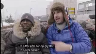 Kevin Hart and Ice Cube sightseeing in Oslo, Norway  FUNNY!