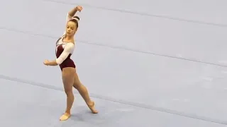 Alexia Gabriela Vanoaga (2008) - 🥇🔥 FX AA - 2022 Romanian Individual Jr Nationals