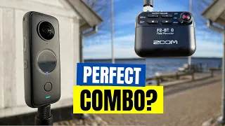 Insta360 One X2 Footage (5.7K) 🚶🚶 Walking & Talking Vlog Test with Zoom F2 Audio 🚶🚶