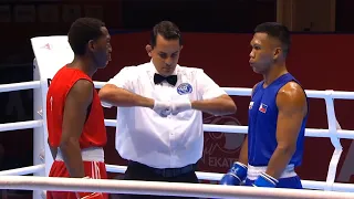 Preliminaries (75kg) ANGULO BRYAN (ECU) vs MARCIAL Eumir (PHI) /AIBA World 2019