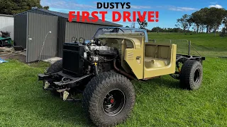 DUSTY EP19 || body install & first drive