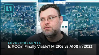 MI210s vs A100 -- Is ROCm Finally Viable in 2023? Tested on the Supermicro AS-2114GT-DNR