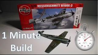 1 Minute Messerschmitt (Airfix Model)