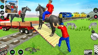 wild animals games 🐎🎮🎯#dinosaurgame#wildanimalsgames#freegames#wildanimalgamestransport#track