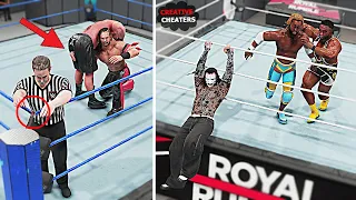 Top 10 Creative Cheaters!! | WWE 2K