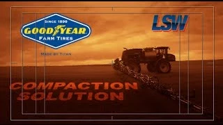 Goodyear LSW tires reduce soil compaction on Case Patriot sprayer