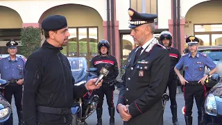 Valerio Staffelli inviato speciale con i Carabinieri del Nucleo Radiomobile di Alessandria