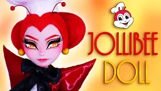 Custom Jollibee Doll 🐝 [ FAST FOOD OOAK ]