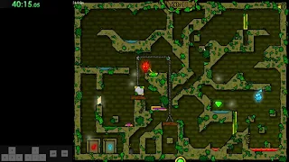 [WR] Fireboy and Watergirl 1 Level 29 any% 2 player speedrun in 22 seconds