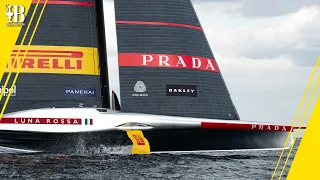 Power Display From Luna Rossa Prada Pirelli | 25th April | America's Cup