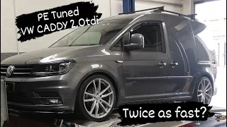 PE Tuned VW Caddy 2.0tdi - Twice as Fast ????