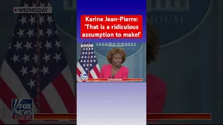 Karine Jean-Pierre reacts to bombshell book about Biden #shorts