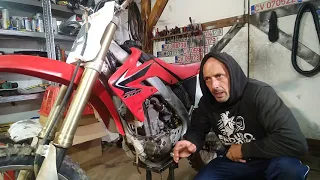 Honda CRF250R hiba.