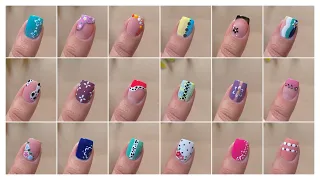 25+ Easy and beautiful nail art designs with household items || Nail art compilation 2024