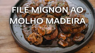 Filé Mignon ao Molho Madeira Fácil e Rápido - Chef Felipe Caputo