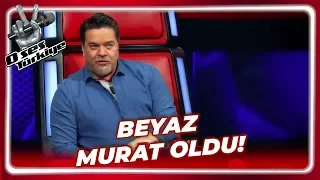 Beyaz'dan Murat Boz Taklidi | O Ses Türkiye 16. Bölüm