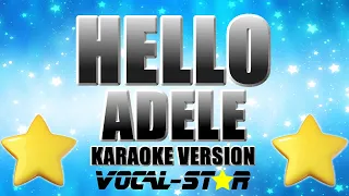 Adele - Hello (Karaoke Version)