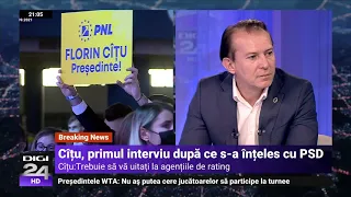 Cîțu pune atacurile din partea PSD pe seama „euforiei”: Nu cred că se așteptau să intre la guvernare