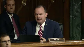 Sen. Lee Questions Attorney General Garland in Judiciary Committee