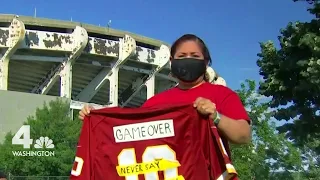 Washington Football fans to Dan Snyder:  'Game over'