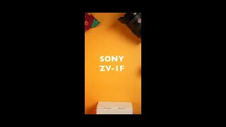 The New Sony Zv-1f 😍 #shorts #sony #unboxing