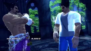 Tekken Tag Tournament 2 - Kazuya Mishima And Heihachi Mishima Rare Win Poses (CLASSIC COSTUMES)