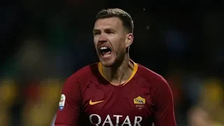 Serie A round up Edin Dzeko snatches late Roma win at Frosinone