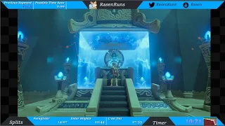 Breath of the wild any% no amiibo in 28:04 (world record)