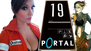 Portal 1-19. Полное прохождение игры как проходить Портал 1, глава 11, Камера испытаний 19