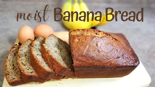 Moist Banana Bread | How to make Banana Bread | Easy Banana Bread Recipe | Banana Bread Recipe