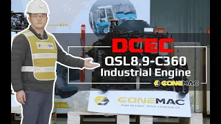 DCEC Cummins QSL8.9-C360 Industrial Engine Introduction 2022 [Specifications and Scopes of Supply]