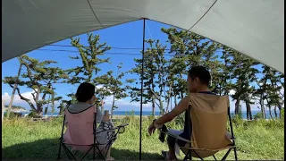 Camping Trip #9 Tateyama Southern Village Campground Sea play Children - Camp meal Family camp