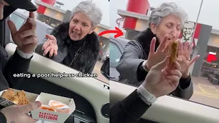 Man Eats Chicken In Front Of ANGRY Vegan Woman