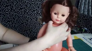 Ремонт глаз у куклы или как избавиться от блика в глазу. часть 2