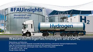 Wasserstoffträgertechnologien und LOHC