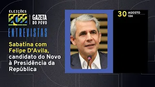 Entrevista com Felipe D'Avila | Eleições 2022 [AO VIVO]