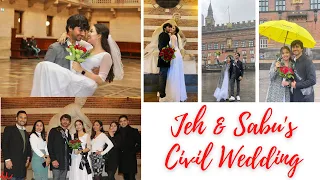 Jeh and Sabu's Civil Wedding | Getting Married in Denmark |Copenhagen City Hall